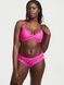 Трусики-чики женские кружевные Victoria's Secret малиновые ifm-22k-wng фото 4