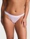 Трусики-бикини женские Victoria's Secret Cotton Tanga Panty сиреневые nhl-6tt-2w7 фото 1