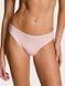 Трусики-бикини женские хлопковые Victoria's Secret Stretch Cotton Sparkle Bikini Panty пудровые 20o-3ki-y3f фото 1