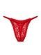 Трусики-стринги женские кружевные Victoria's Secret&nbsp;Lace String Thong Panty красные tex-0ai-4db фото 2