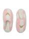 Капці рожеві в смужку Victoria's Secret Luxe Plush Closed-Toe Slippers  305-1gy-xwb фото 1