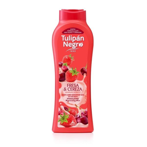 Гель для душа TULIPAN NEGRO Fresa & Cereza Клубника и вишня, 650 мл ac7-313 фото