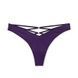 Трусики-стрінги жіночі люксові Victoria's Secret Strappy Back High-Leg Thong Panty фіолетові njn-7p3-la1 фото 2