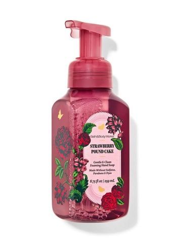 Мыло-пенка STRAWBERRY POUND CAKE Bath&Body Works, 259 мл (3) 6c1-482 фото