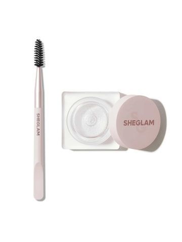 Фиксирующий гель для бровей + щеточка Sheglam Set Me Up Brow Hold-Crystal Clear 5i5-581 фото