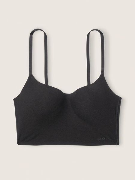 Топ удлиненный черный PINK Victoria's Secret S 3b3-a80 фото