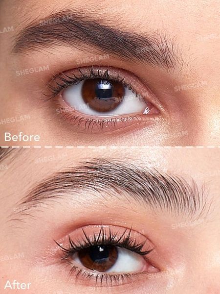 Фиксирующий гель для бровей + щеточка Sheglam Set Me Up Brow Hold-Crystal Clear 5i5-581 фото