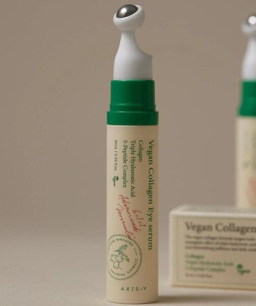 Зволожуюча сироватка для шкіри навколо очей AXIS-Y Vegan Collagen Eye Serum з колагеном 10 мл b6c-54i фото