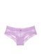 Трусики-чики женские кружевные Victoria's Secret Lace Heart Blooms Cheeky Panty сиреневые jz8-i5h-v4q фото 1