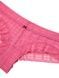 Трусики-чики жіночі мереживні Victoria's Secret Plaid Lace Cheeky Panty рожеві kcg-vmm-pyt фото 3