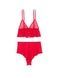 Пижама шорты + топ красная Victoria's Secret Jingle Bells Mesh Cami Set 2wy-4cg-b0t фото 4