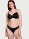 Трусики-стринги хлопковые Victoria's Secret Stretch Cotton High-Leg Scoop Thong Panty черные g06-sr6-sxd фото 3