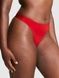 Трусики-стрінги жіночі еластичні
PINK Victoria's Secret Logo Cotton High-Leg Thong червоні niu-laq-ffw фото 1