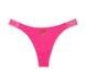 Трусики-стринги женские хлопковые PINK Victoria's Secret Logo Cotton High-Leg Thong рзовые xed-s7f-4z5 фото 1
