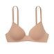 Бюстгальтер без пуш-ап Victoria's Secret Lightly-Lined Wireless Bra бежевый snc-h2b-8bi фото 1