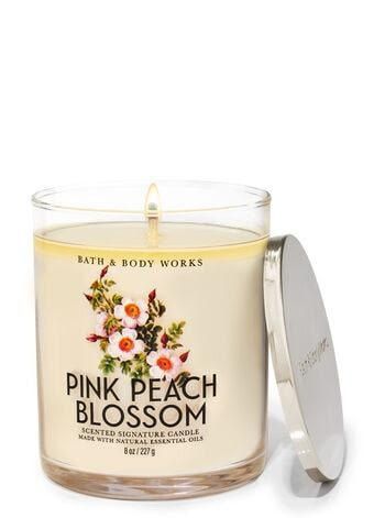 Свеча ароматическая PINK PEACH BLOSSOM Bath&Body Works b60-1i4 фото