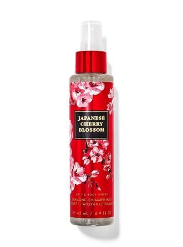 Парфюмированный мист для тела Japanese Cherry Blossom с шиммером Bath&Body Works, 146 мл 028009723 фото