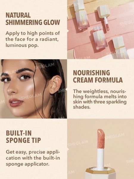 Хайлайтер жидкий Sheglam Glow Bloom Liquid Highlighter-Vanilla Frost 55c-i09 фото