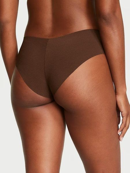 Трусики-чики женские бесшовные Victoria's Secret No-Show Cheeky Panty коричневые 91l-rxk-kva фото