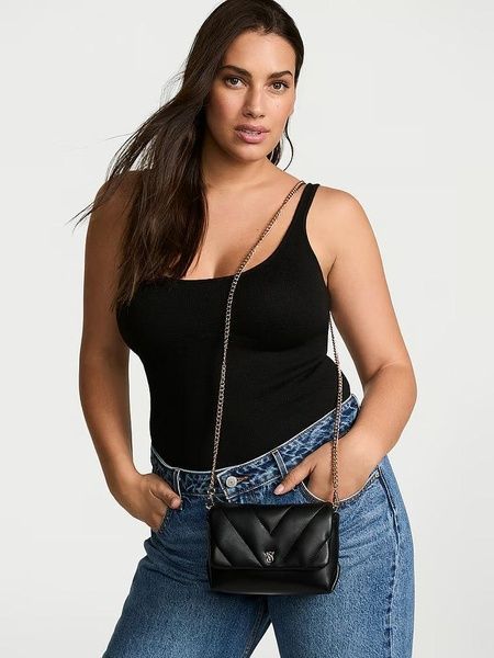 Сумка черная Victoria's Secret Mini Convertible Bag 019-b40 фото