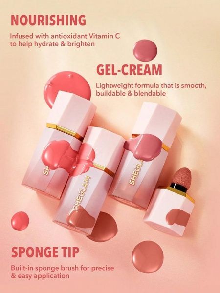 Жидкие румяна Sheglam Color Bloom Liquid Blush-Real Deal 43a-b03 фото