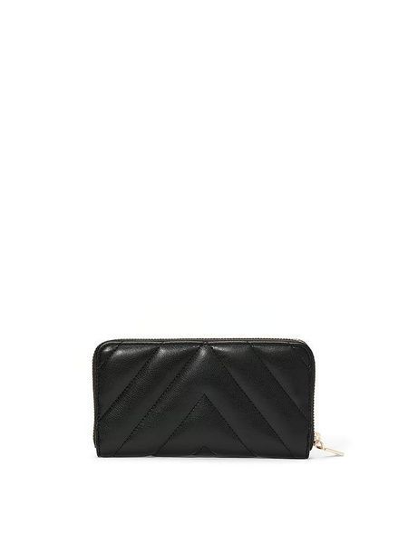 Кошелек черный Victoria's Secret Large Wallet with Zip 404-150 фото