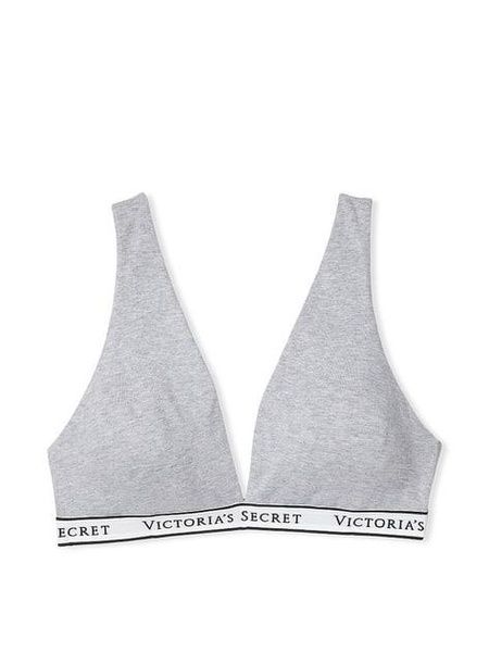 Бралет Victoria's Secret Cotton Wireless Lounge Bra серый wnr-jra-58z фото