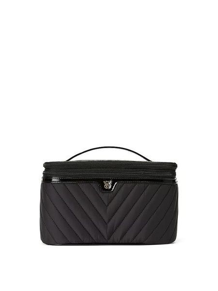 Косметичка черная Victoria's Secret Express Train Case 8b3-49b фото