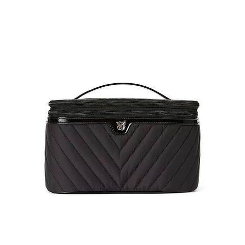 Косметичка черная Victoria's Secret Express Train Case 8b3-49b фото