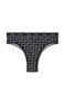 Трусики-бразилиана женские PINK Victoria's Secret Logo Cotton Brazilian Panty черные 0i0-91a-hy6 фото 2