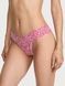 Трусики-стринги жіночі мереживні Victoria's Secret Lace Thong Panty білі  lxf-w5h-92v фото
