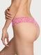 Трусики-стринги жіночі мереживні Victoria's Secret Lace Thong Panty білі  lxf-w5h-92v фото 2