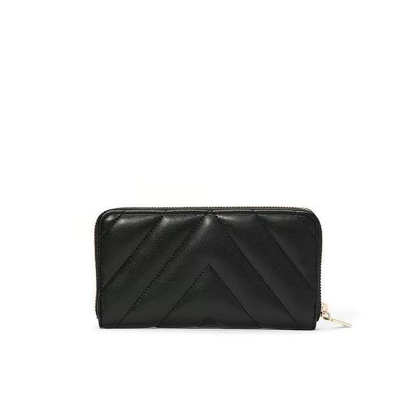 Кошелек черный Victoria's Secret Large Wallet with Zip 404-150 фото
