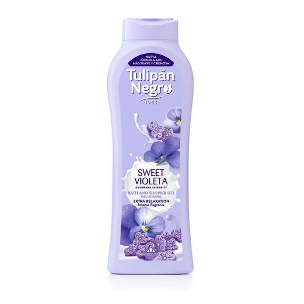 Гель для душу TULIPAN NEGRO Sweet Violeta Солодка фіалка, 650 мл ac7-315 фото