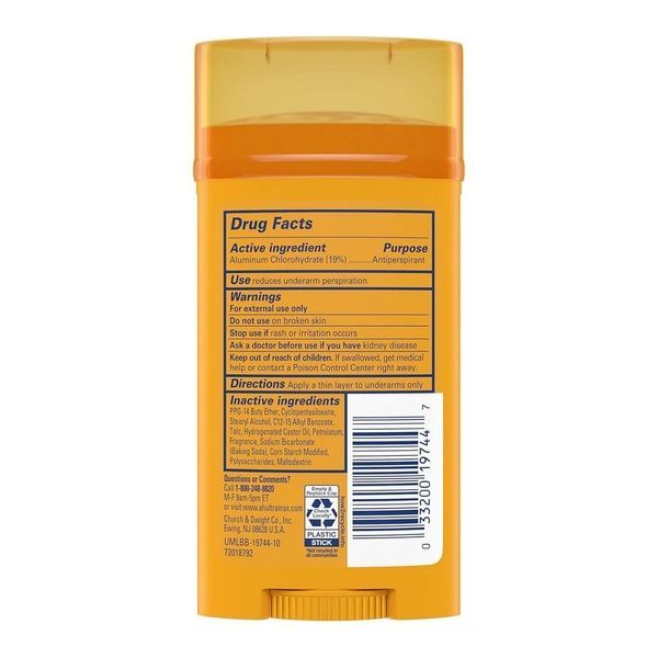 Дезодорант-антиперспірант Arm & Hammer Ultra Max Active Sport, 73 г a9a-3ic фото