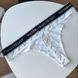 Трусики-стрінги жіночі бавовняні з лого Victoria's Secret Logo Cotton Thong Panty білі yj4-sbv-fkw фото 2