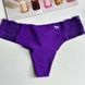 Трусики-стринги женские бесшовные PINK Victoria's Secret No-Show Thong Panty фиолетовые 0zz-dk9-15z фото 1