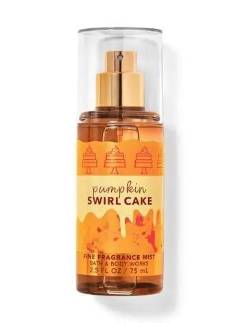 PUMPKIN SWIRL - парфюмированный мини-мист для тела Bath&Body Works, 75 мл 2ab-334 фото