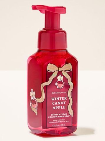 Мыло-пенка Winter Candy Apple Bath&Body Works 259 мл​ 028022209 фото