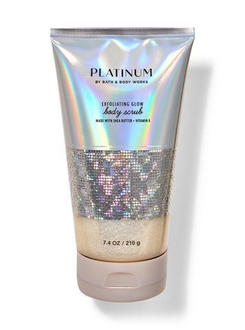 Скраб для тела с шиммером PLATINUM Bath & Body Works, 210 г 023-i54 фото