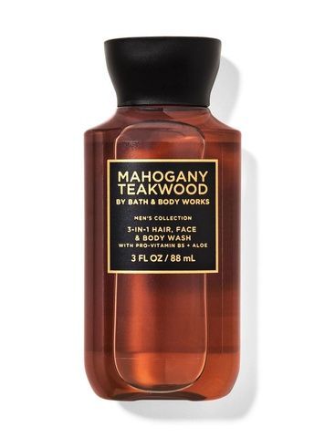 Мини-гель для душа мужской MAHOGANY TEAKWOOD Bath&Body Works, 88 мл 948-b71 фото