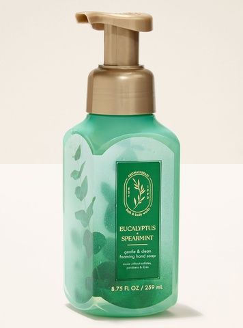 Мыло-пенка Eucalyptus Spearmint Bath&Body Works, 259 мл 028015888 фото