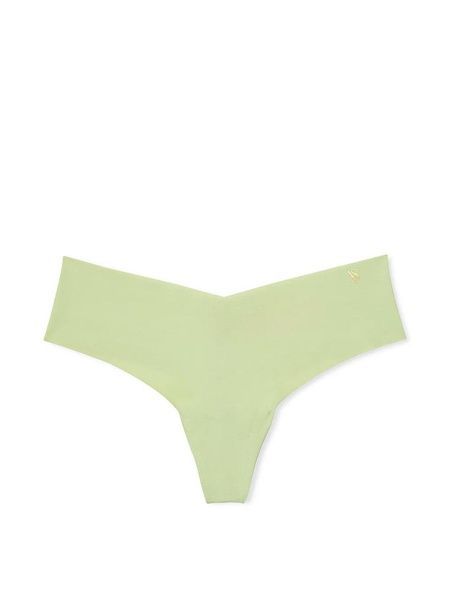 Трусики-стринги женские бесшовные Victoria's Secret No-Show Thong Panty зеленые ka2-xu6-e6b фото