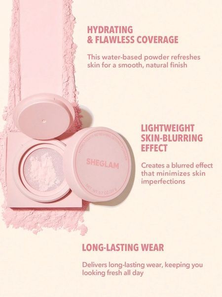 Пудра фиксирующая для лица Sheglam Hydro-Touch Refreshing Setting Powder 508-327 фото
