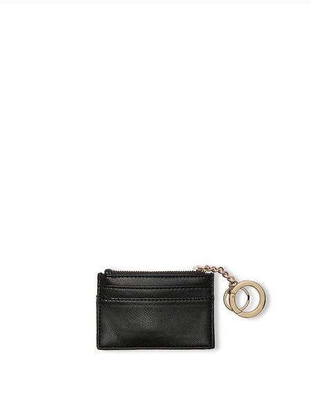 Міні-гаманець, картхолдер, візитниця Victoria's Secret Card Holder Keychain чорний 26933021 фото
