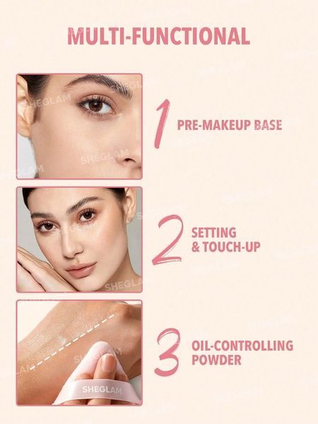 Пудра фиксирующая для лица Sheglam Hydro-Touch Refreshing Setting Powder 508-327 фото