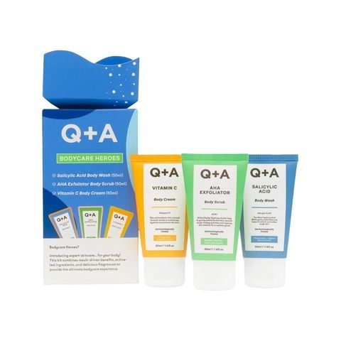 Подарочный набор для тела Q+A Bodycare Heroes Gift Set 5060486268351 фото
