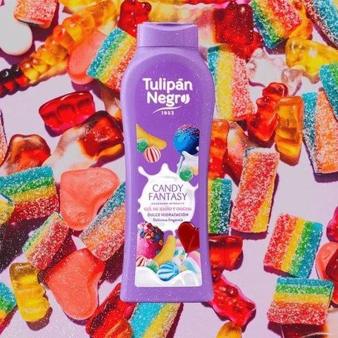 Гель для душа TULIPAN NEGRO Candy Fantasy Сладкие фантазии, 650 мл ac7-316 фото