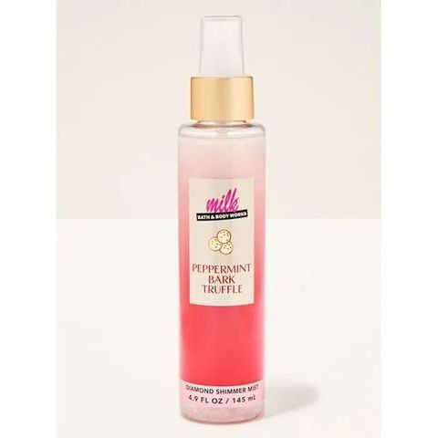 Парфюмированный мист для тела Peppermint Bark Truffle с шиммером Bath&Body Works, 146 мл 028017485 фото