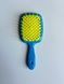 Щетка для волос Janeke Superbrush The Original Голубой-Желтый неон 6cb-6vv-vh4 фото 1